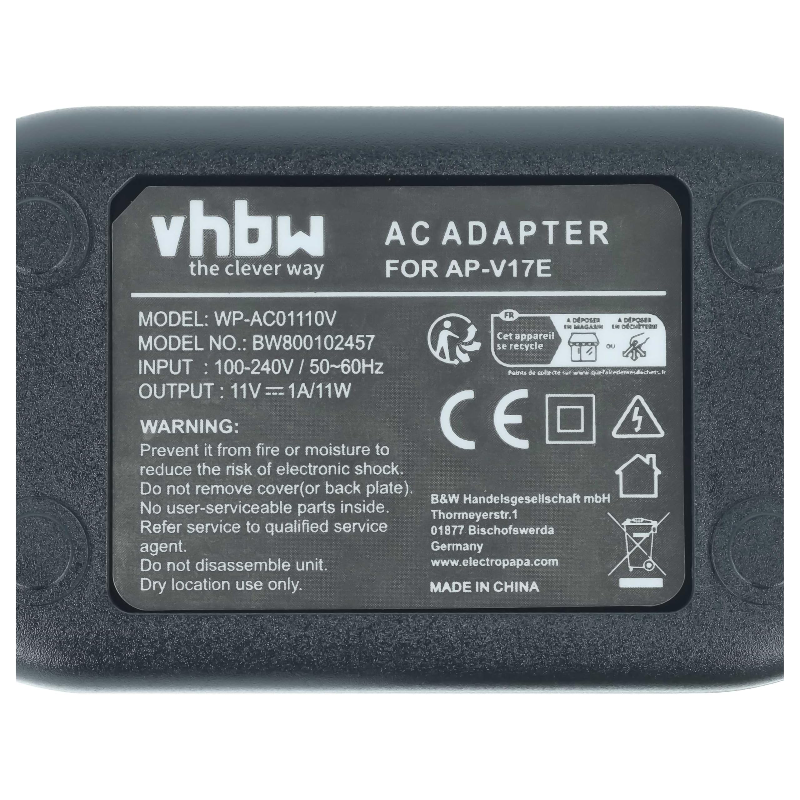 Ładowarka do JVC GZ-MG Serie remplace AP-V17, AP-V17E, AP-V17U, P-V14, AP-V14E, AP-V14U, AP-V14U, AP-V15, AP-V15E, AP-V15U, AP-V16, AP-V16E