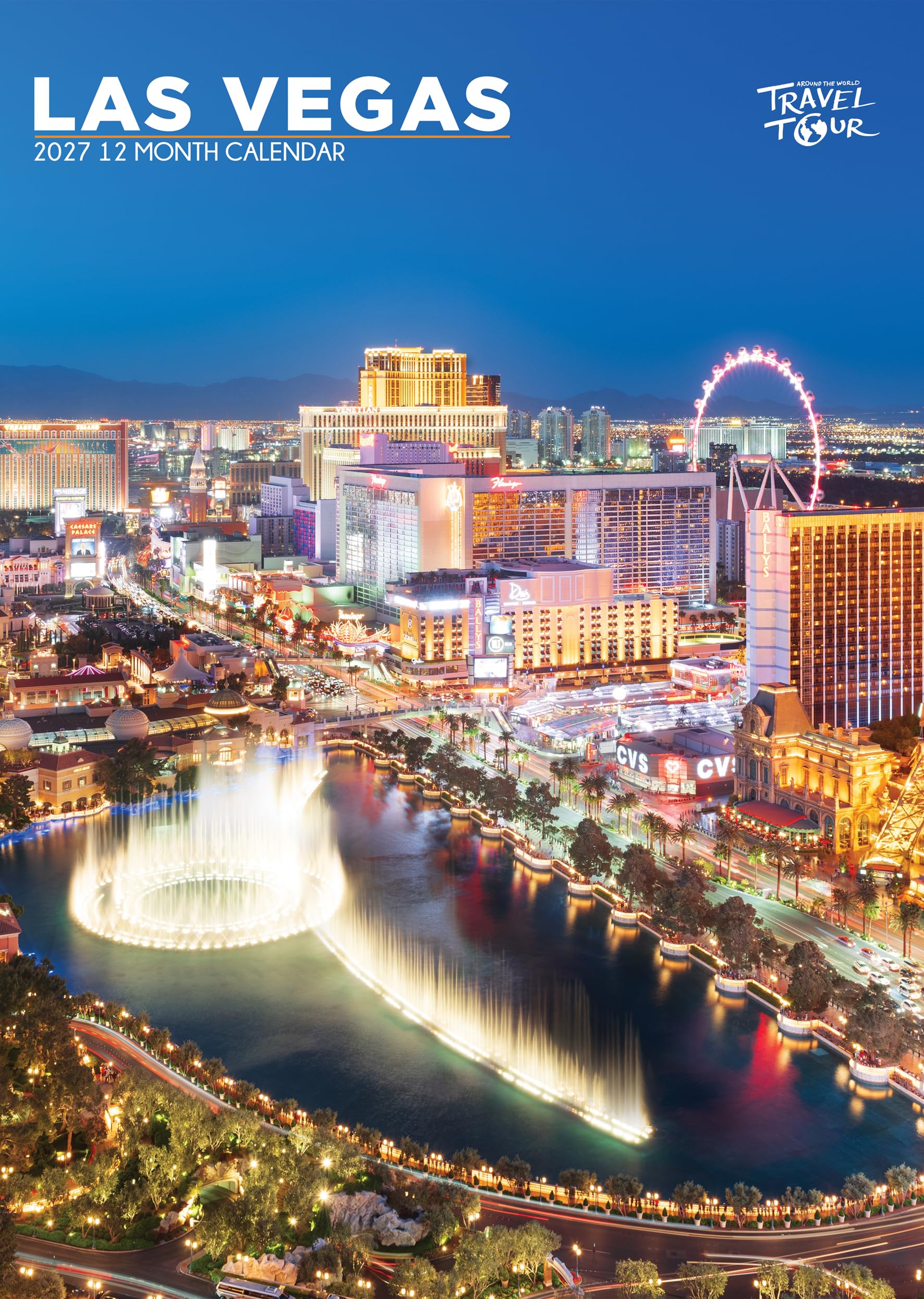 Las Vegas - A3 Calendar 2027
