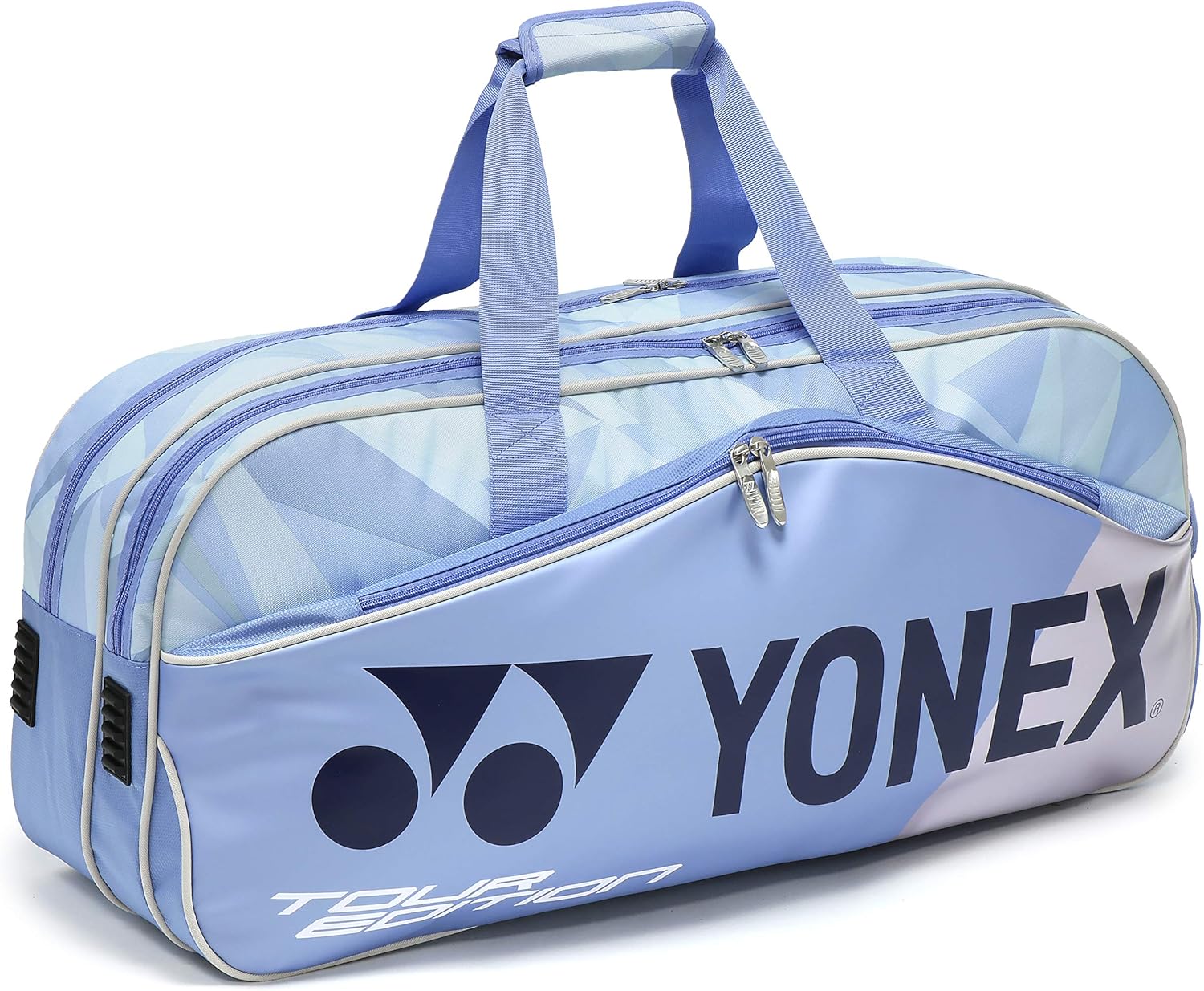 Amazon Co Jp ヨネックス テニス ラケット バッグ 大容量 2本 バドミントン 大きい 部活 遠征 合宿 トーナメント バッグ Bag1801w 525 クリアブルー シューズ バッグ