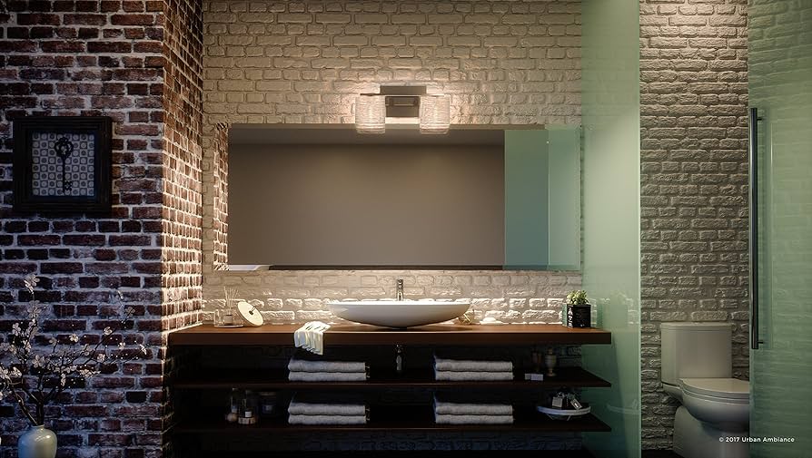 Urban Ambiance Luxury Modern Bathroom Light, Medium Size: 6.75