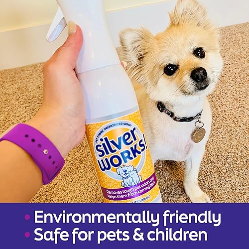 Miniatura 5 de Spray eliminador de olores de mascotas para el hogar, desodorante seguro, natural, de iones de plata, eliminador de olores de gatos, perros y orina