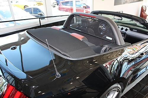Miniatura 3 de Mustang Convertible 2015 a 2022 Love The Drive Deflector de viento compatible con una barra de luz CDC, barra de luz Saleen, barra de luz Roush.