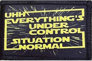 Star Wars Situation Normal Han Solo Funny Morale Patch