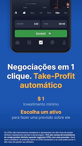IQ Option – Plataforma De Investimento & Negociação Acoes