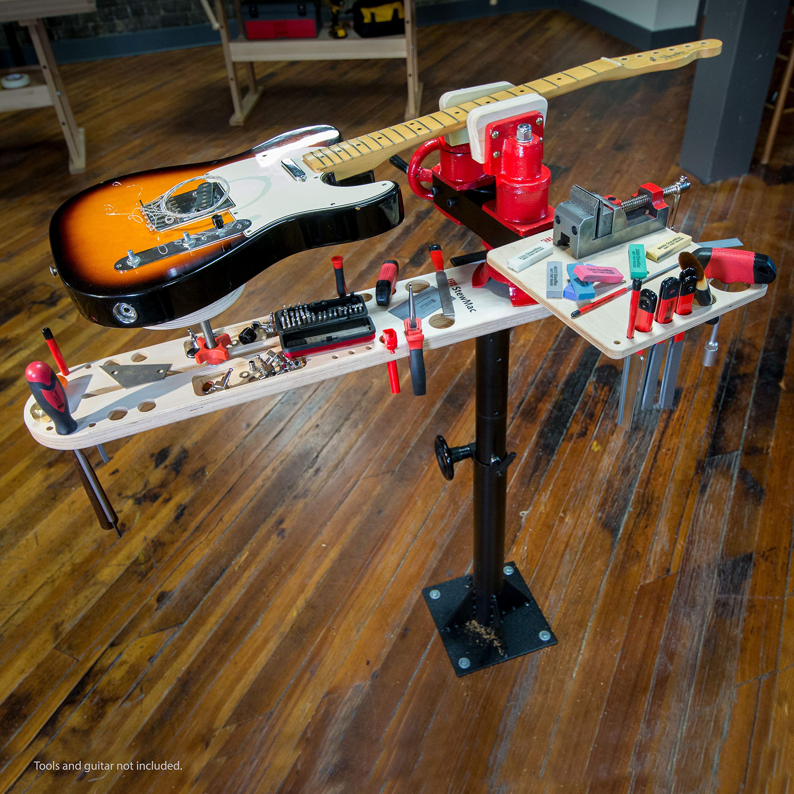 StewMac Estación de Trabajo Guitarras StewMac, para Luthería y Guitarra | Estación de Trabajo Guitarras StewMac, para encolado en luthería profesional. Fabricado para uso intensivo en taller.
