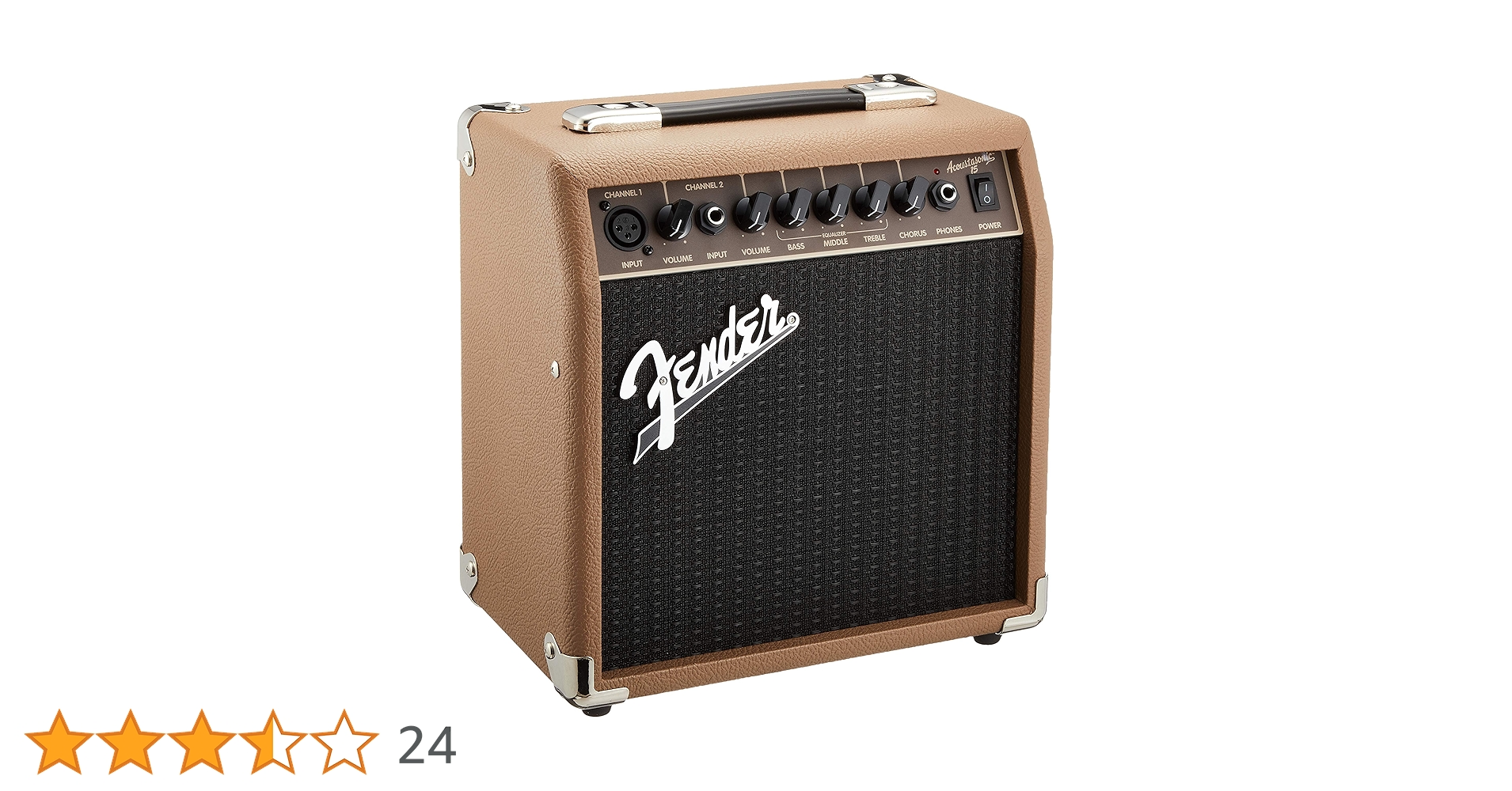 Amazon | Fender ギターアンプ Acoustasonic™ 15, 100V JP DS