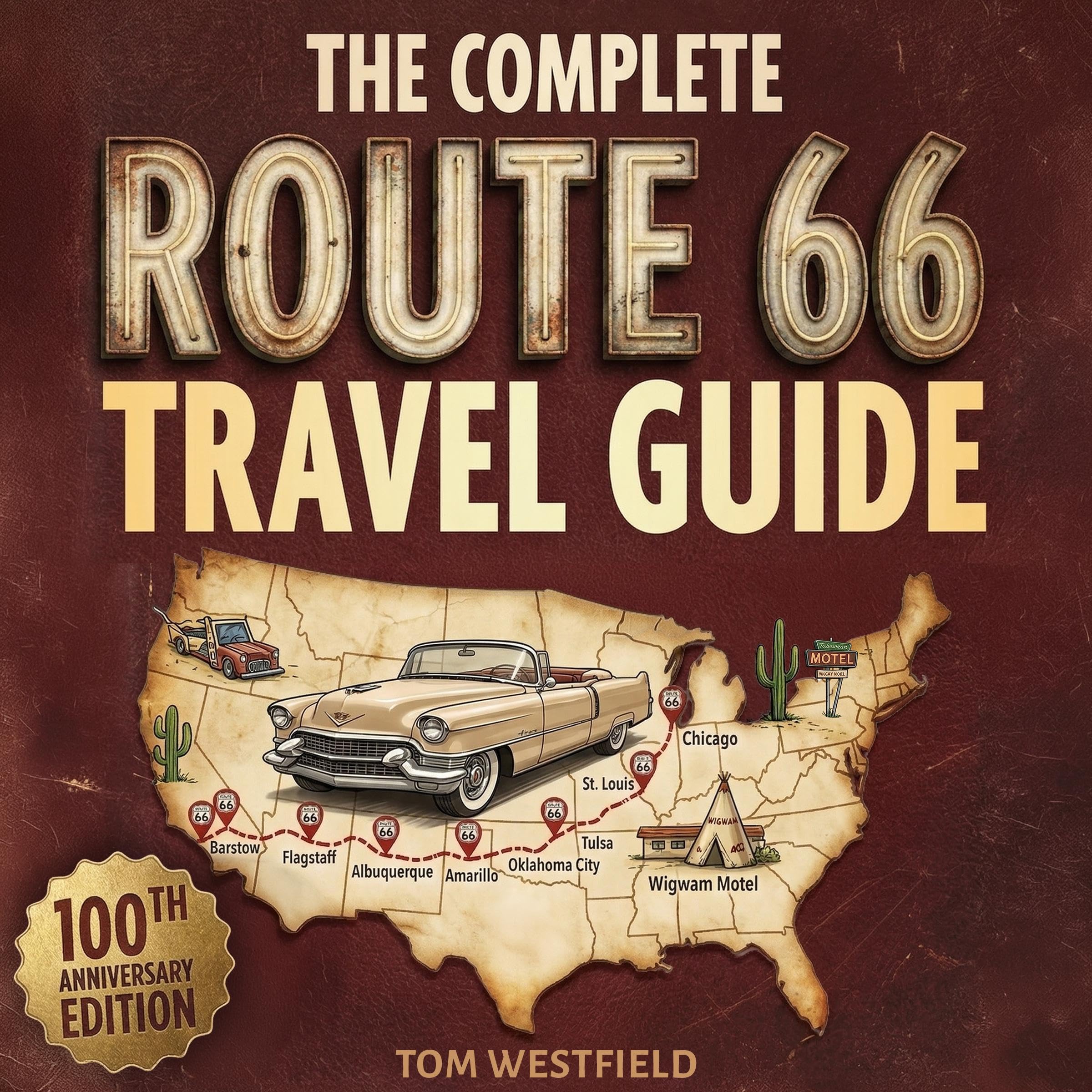 Cover art for The Complete Route 66 Travel Guide