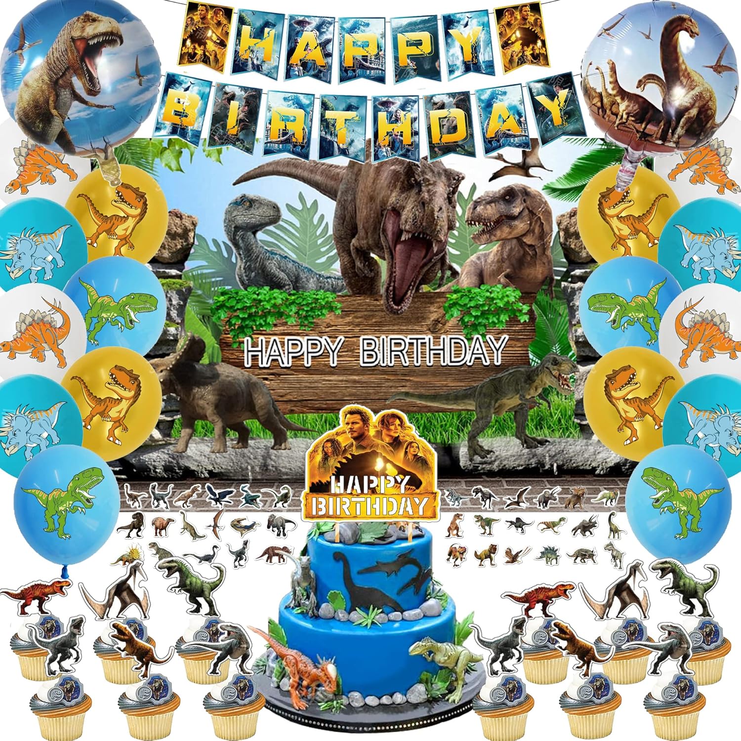 Dinosaur Birthday Party Supplies Dinosaur Party Decorations