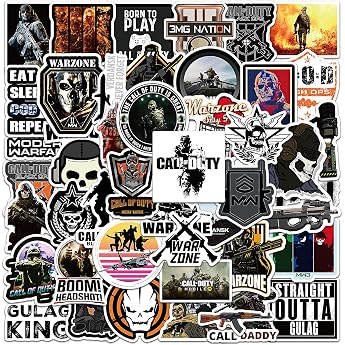 GTOTd Shooting Game Stickers Pack of 100