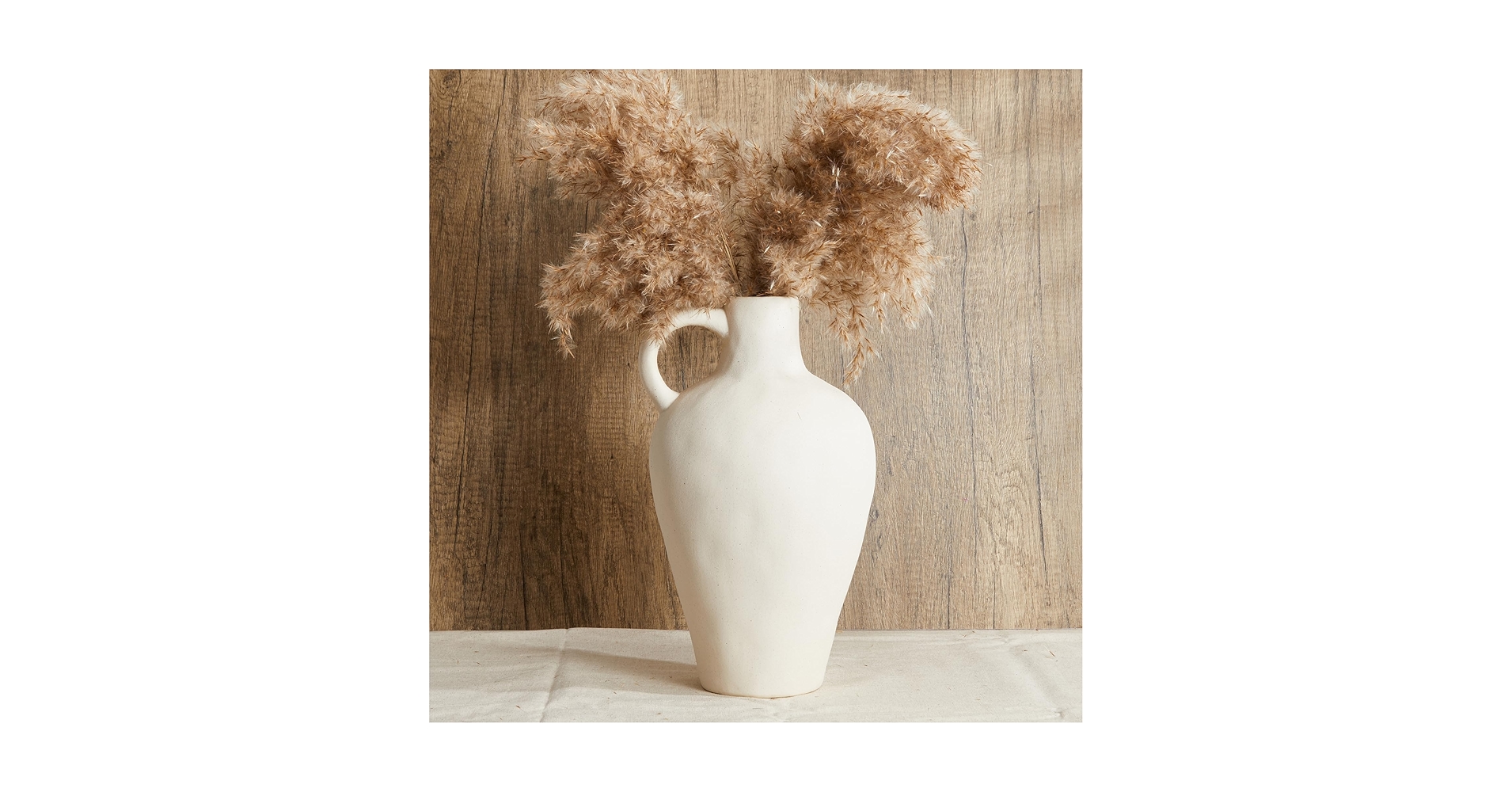 Amazon.com: White Ceramic Vase BlossoME 12”H Large Pottery