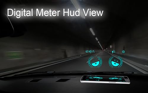 Digital GPS Speedometer Odometer Offline HUD View