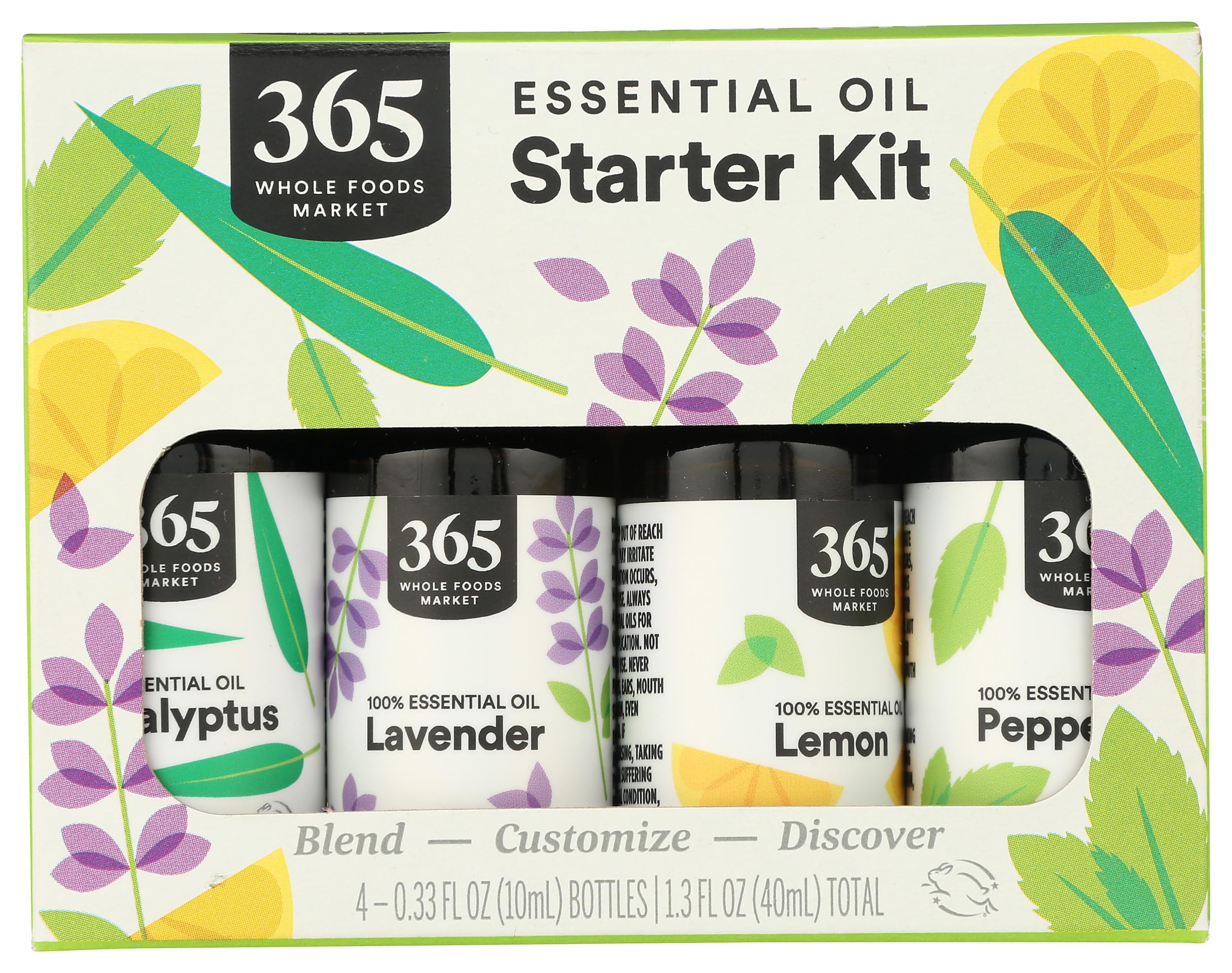 Amazon.com: 365 by Whole Foods Market Essential Oil Kit Starter
