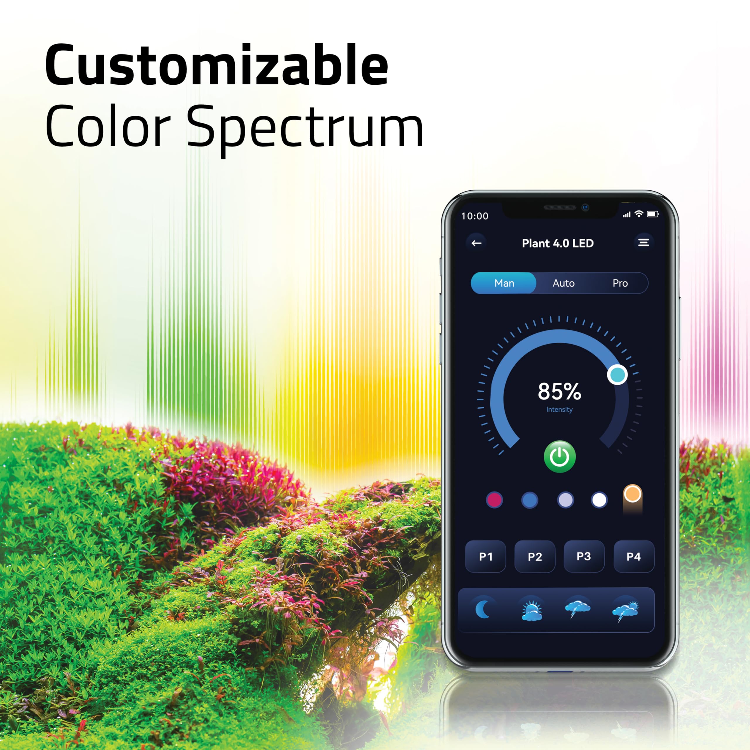 Fluval Plant 4.0 LED 59W 117,5-155,1 cm