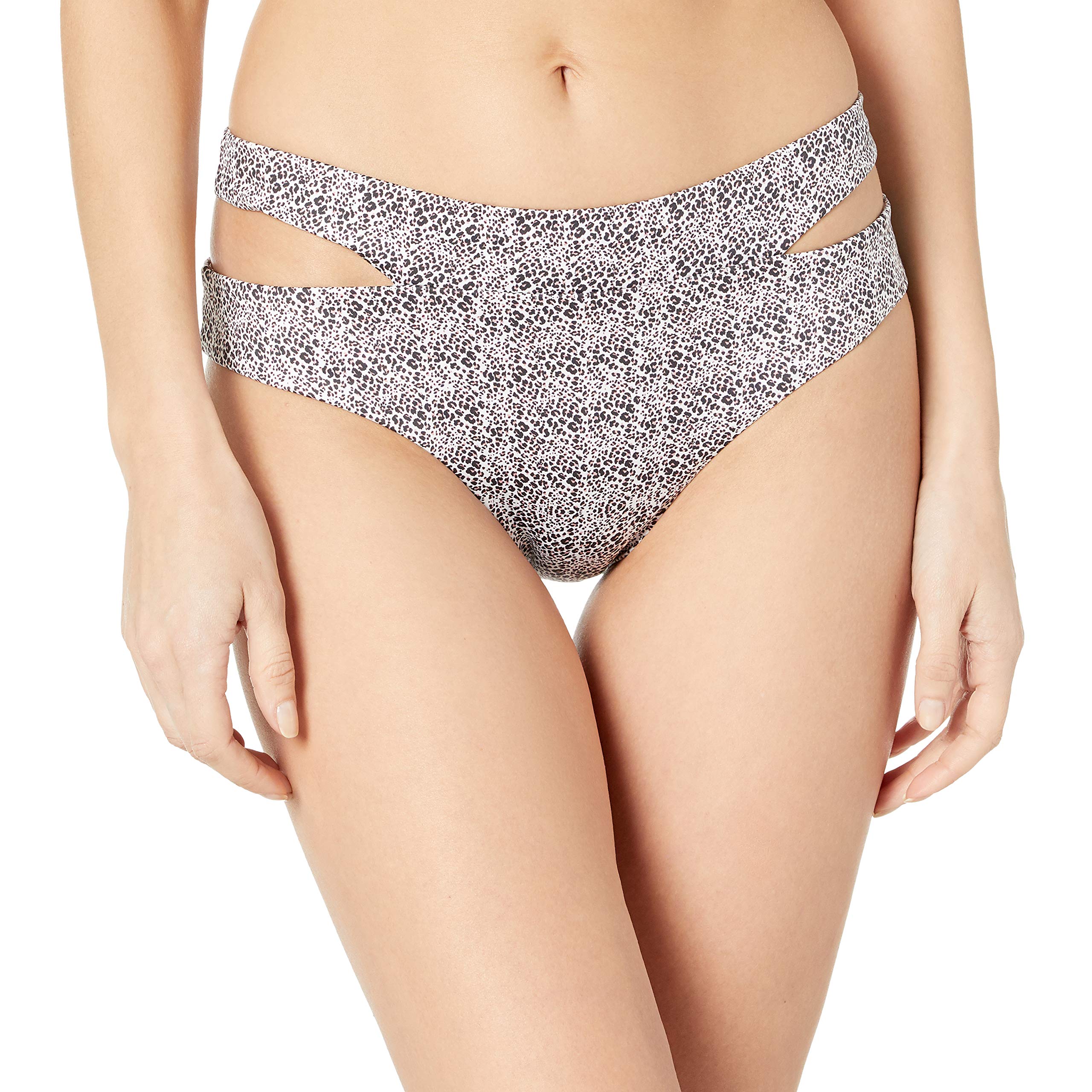 OndadeMarWomen's Standard African Flower Medium Coverage Bikini Bottom