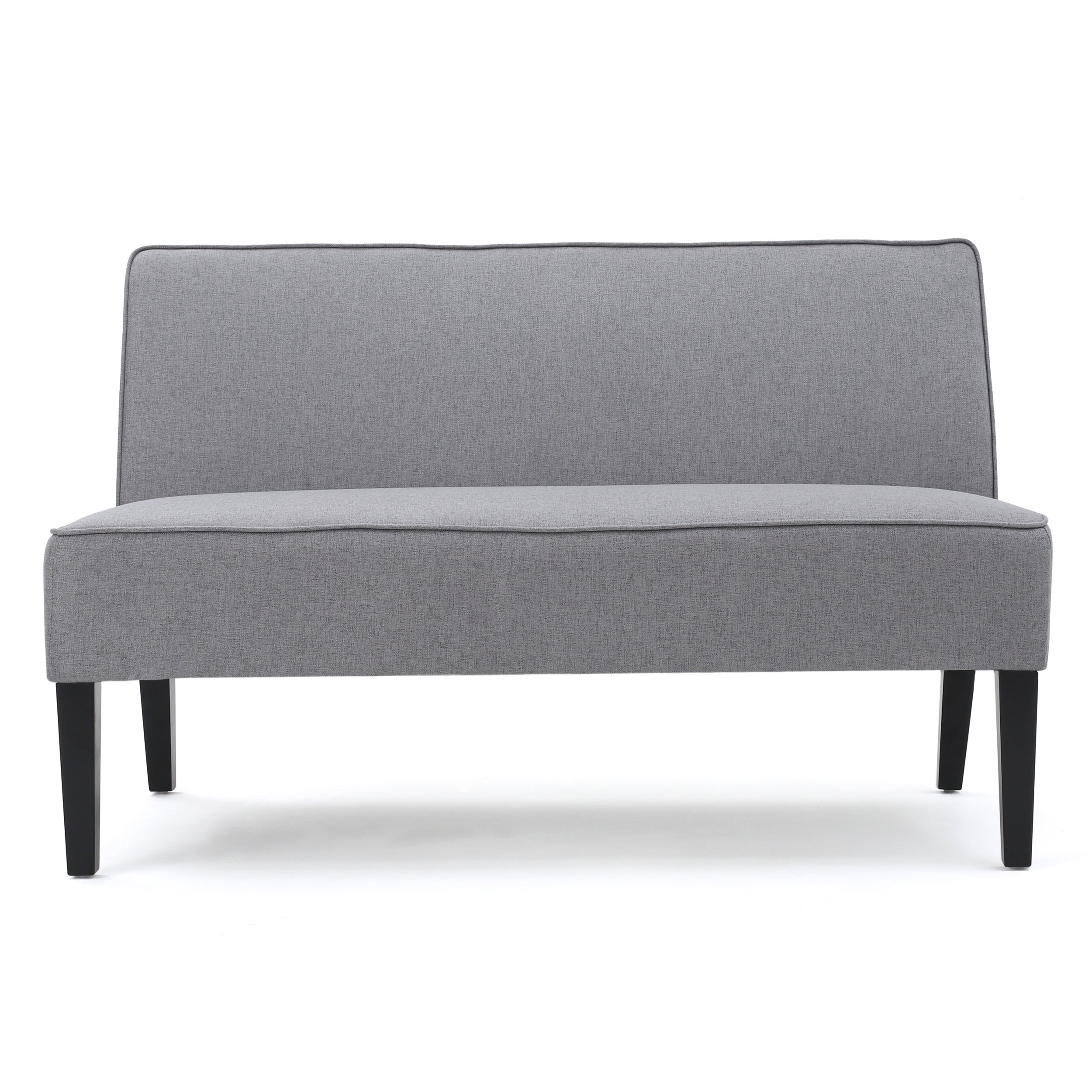 Christopher Knight Home Dejon Loveseat Gray Matte Black