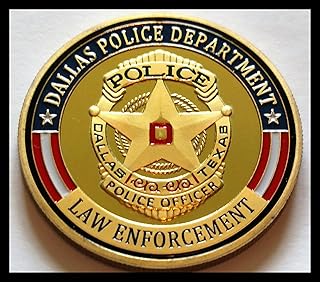 City of Dallas Law Enforcement Police #1118 Honor Challenge Coin