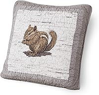 Vista 10 de Donna Sharp Almohada decorativa de pino antiguo con diseño de cono de pino, cuadrado Pino antiguo (piña)