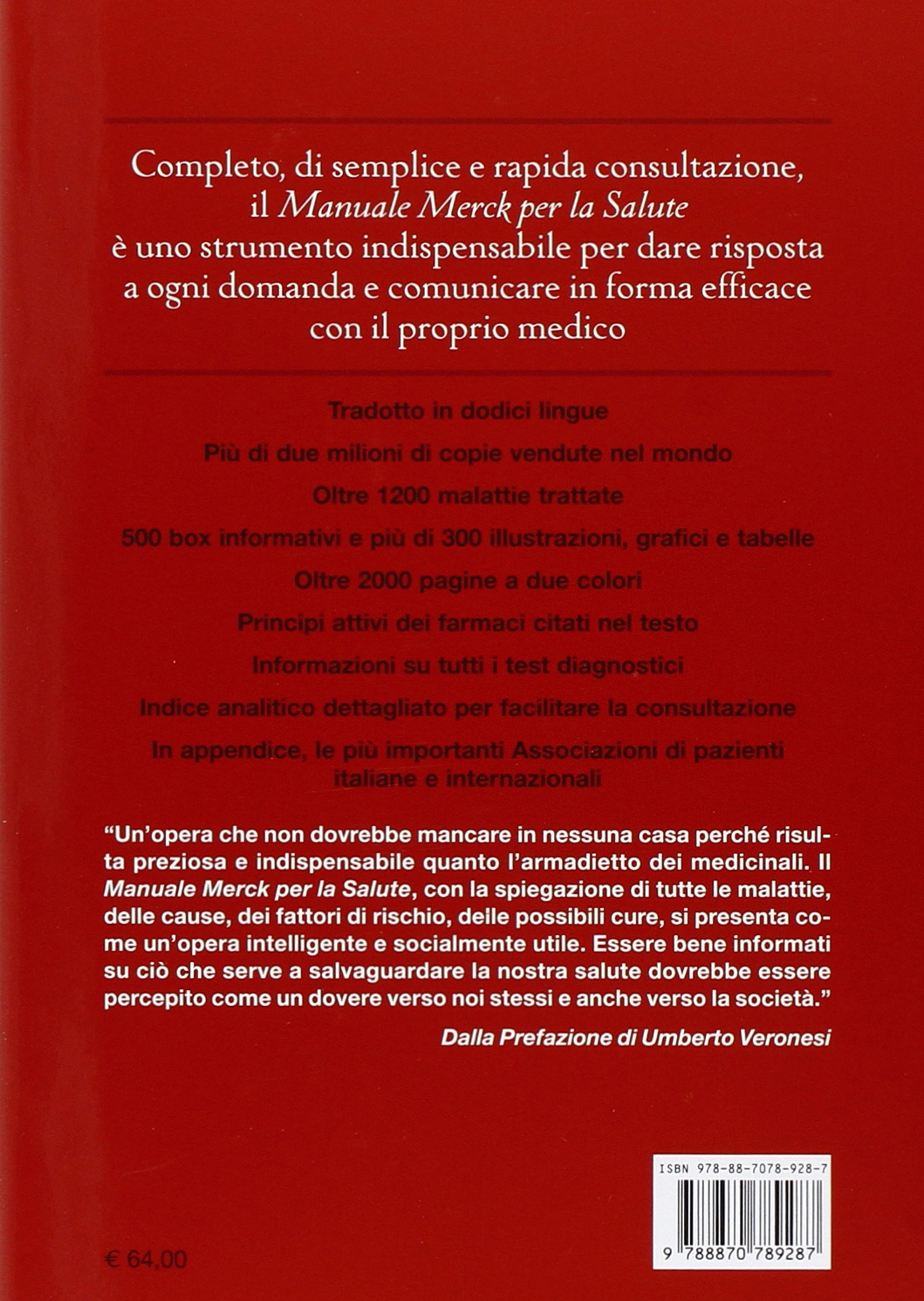 Il manuale Merck per la salute. La più autorevole guida medica per la famiglia