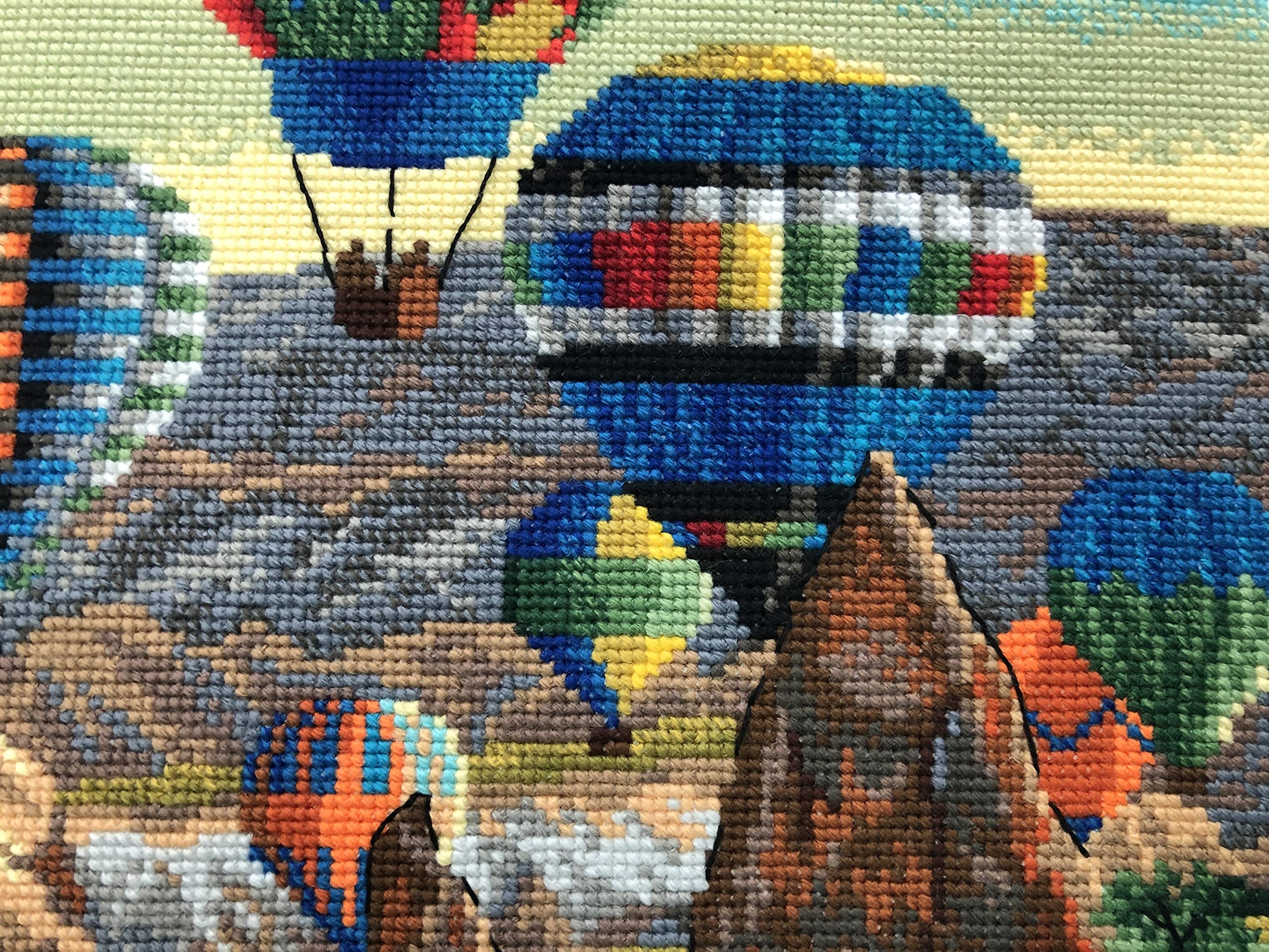 Riolis Kreuzstich Set Festival in Kappadokien, Zählmuster, 30x40cm