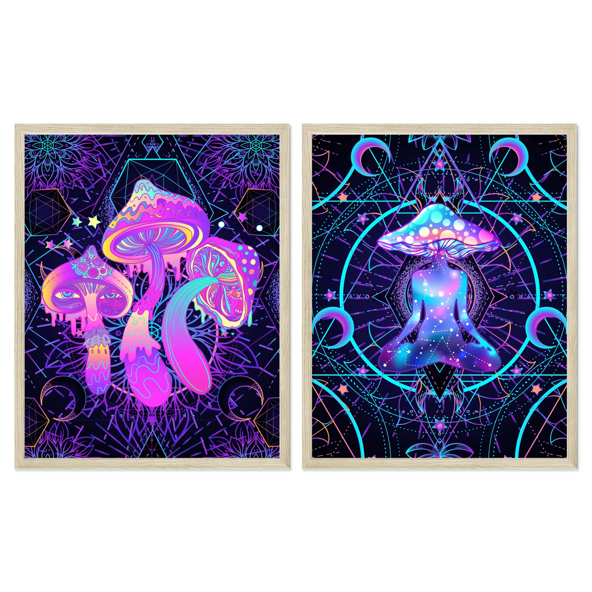 Buy Trippy s, Hippie s, Hippie Room Decor Set of 2 Indie s, Hippie