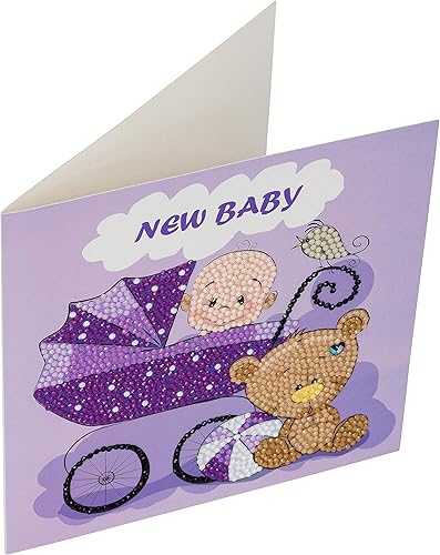 Miniatura 30 de Crystal Art Tarjeta de cumpleaños amigos 7.1 x 7.1 in