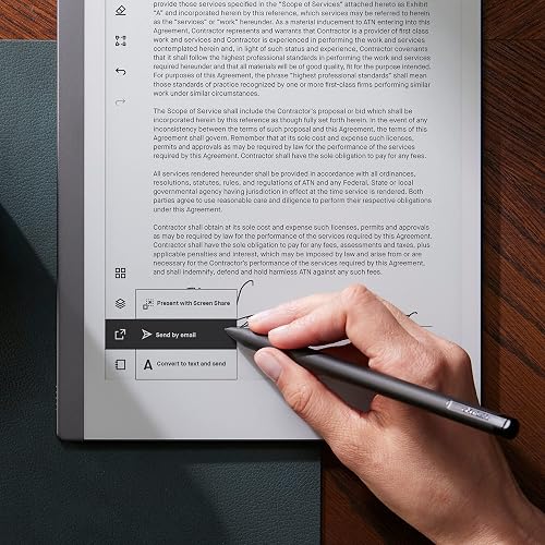 reMarkable 2 Bundle | 10.3'' reMarkable 2 Paper Tablet and Marker Plus Pen with Built-in Eraser - 8