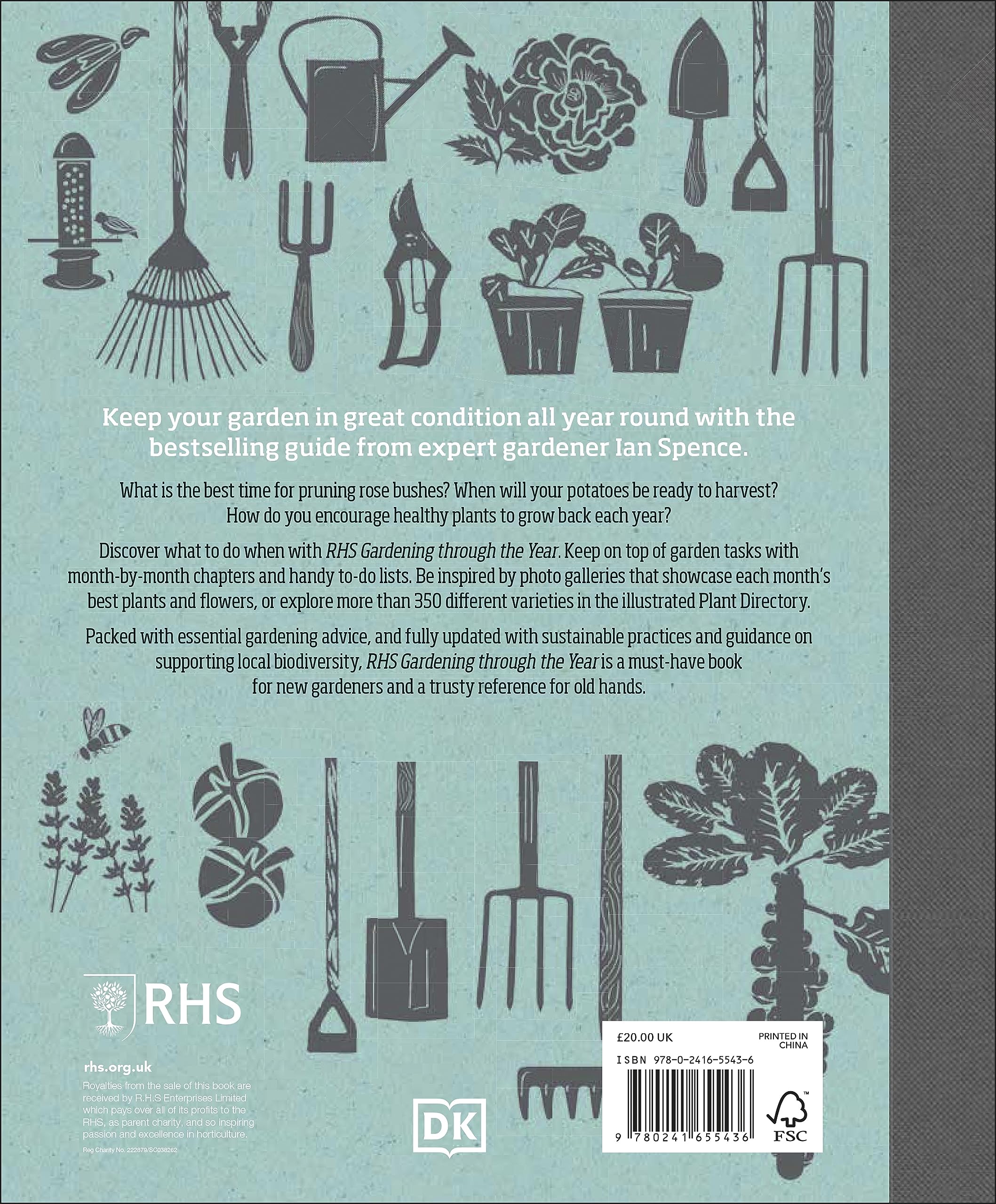 RHS Gardening Through the Year: New Edition - Month-by-month Planning Instructions and Inspiration