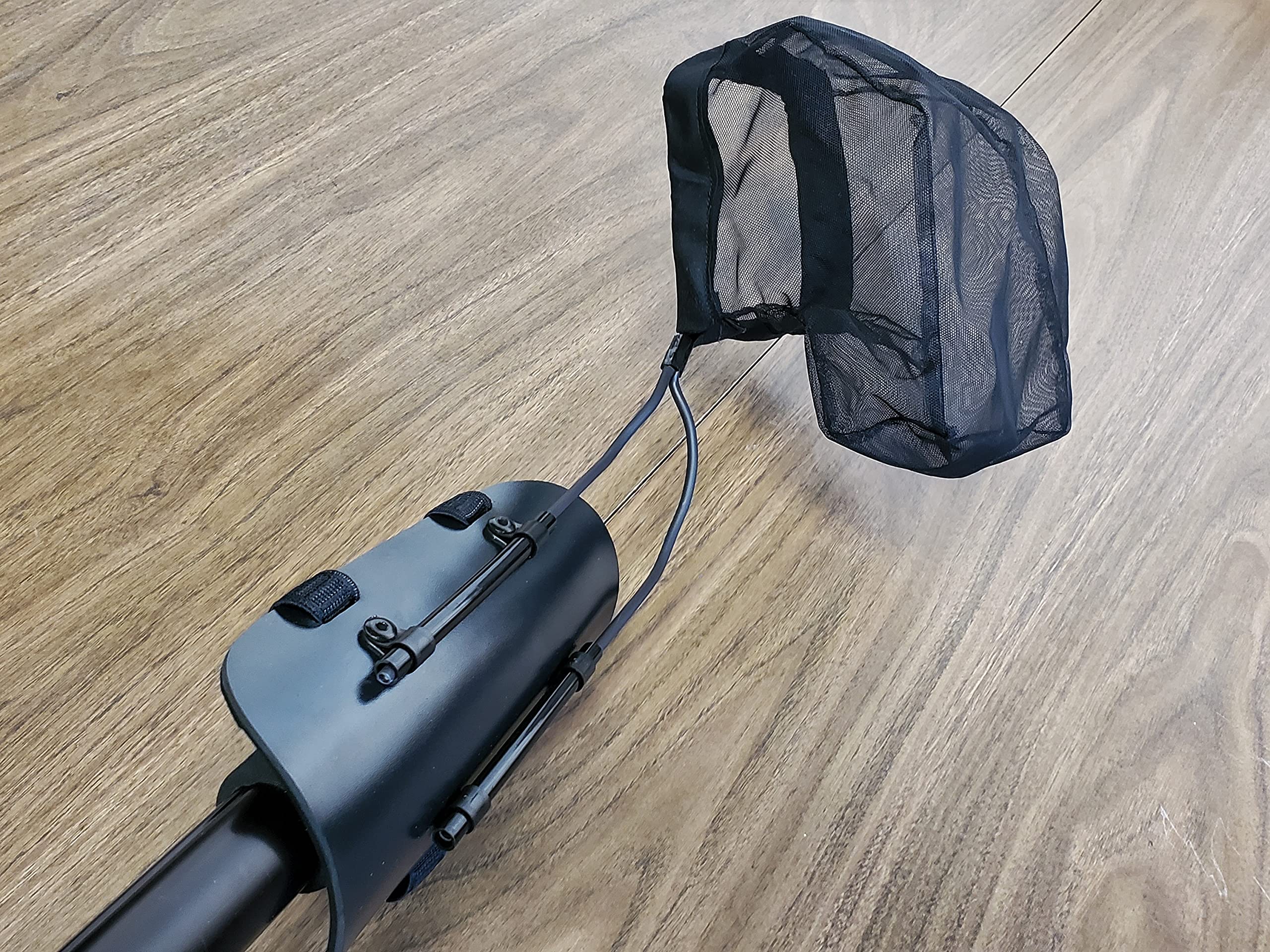 Brass Catcher Pistol Gloss Black w/Black Net