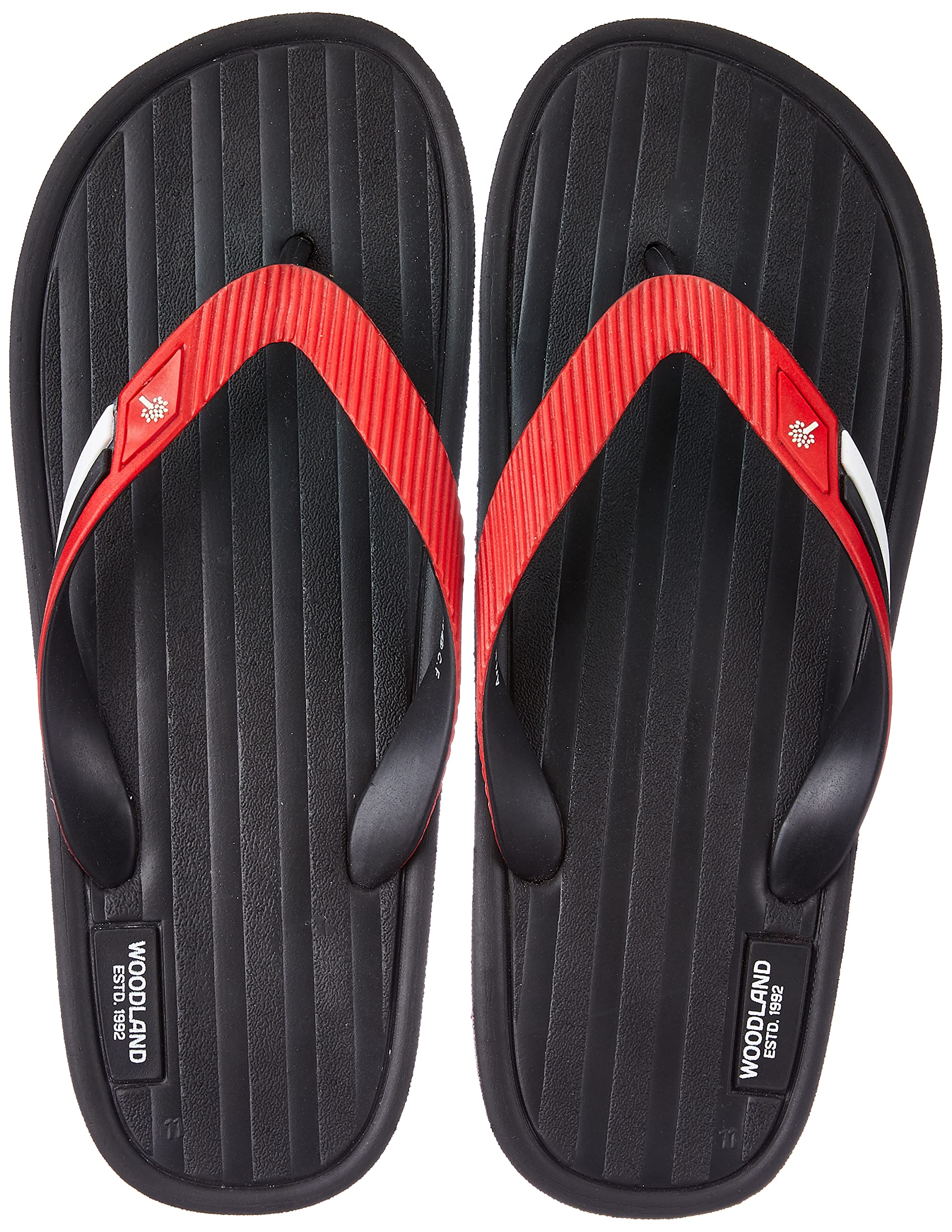 Woodland mens FF 4033021 Black Flip-Flop - 9 UK (43 EU)(FF 4033021) (B0BQX2DBFC) Amazon Price History, Amazon Price Tracker