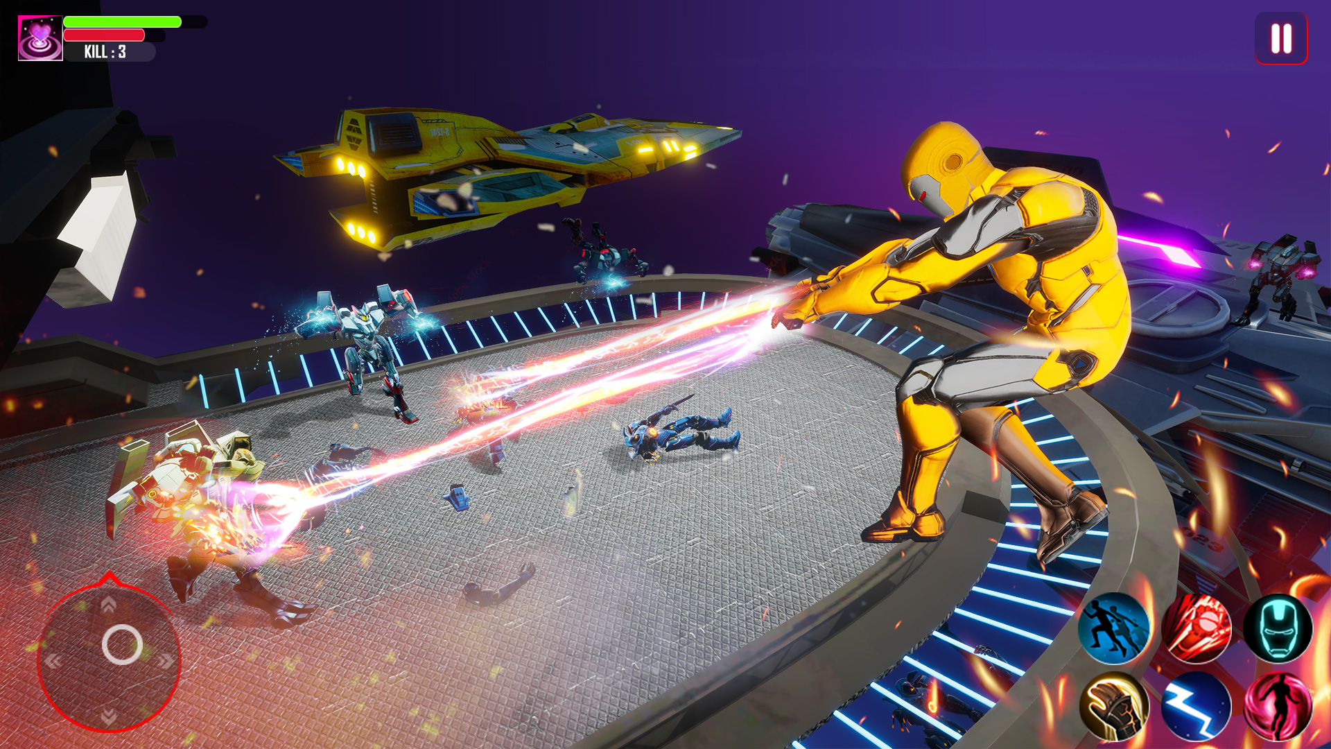 Iron Robot Hero Avenger Games For Kids Iron Robot Game Muscle Hero (Kids Games) Iron Hero