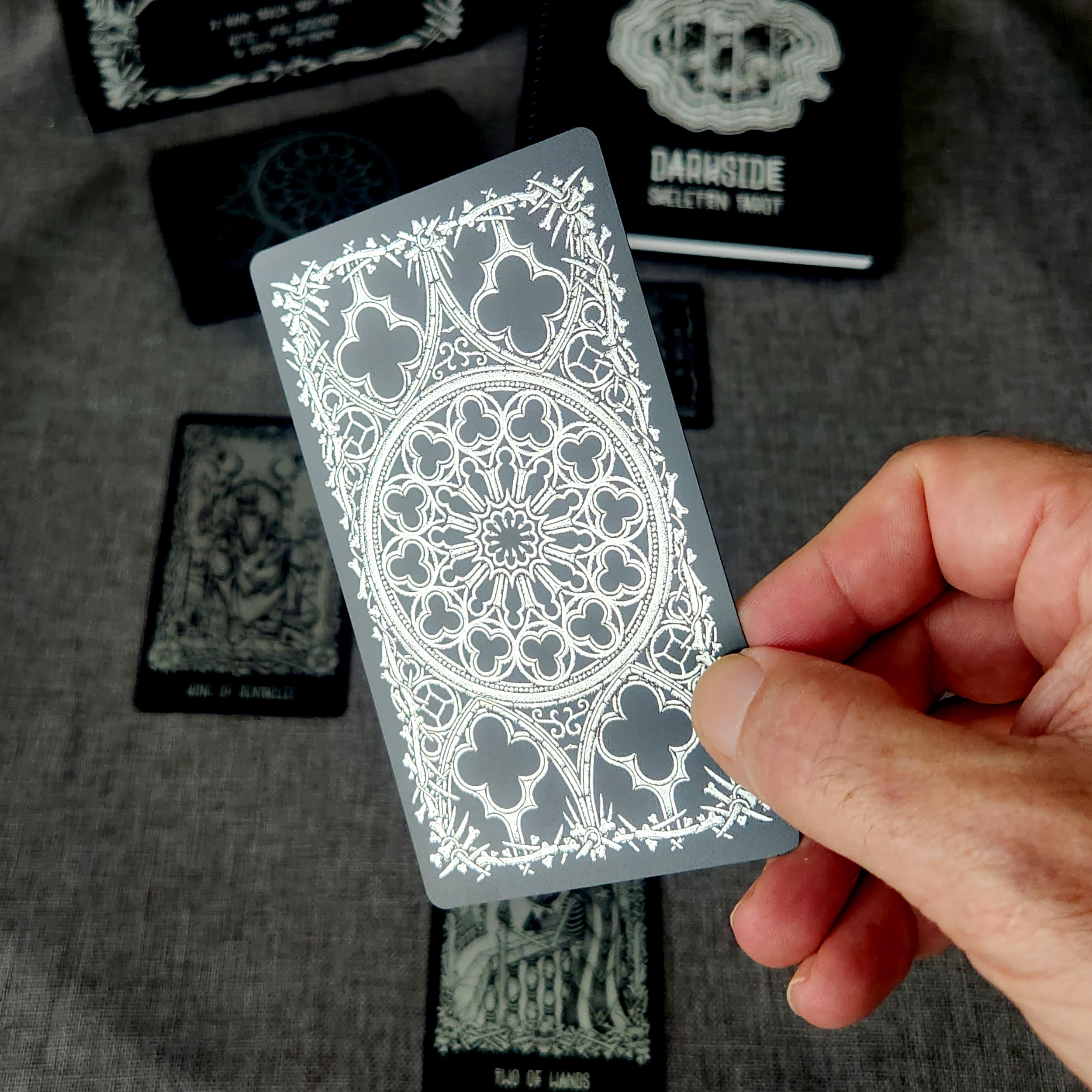 Da Brigh Darkside Skeleton Tarot Cards Deck Premium Edition