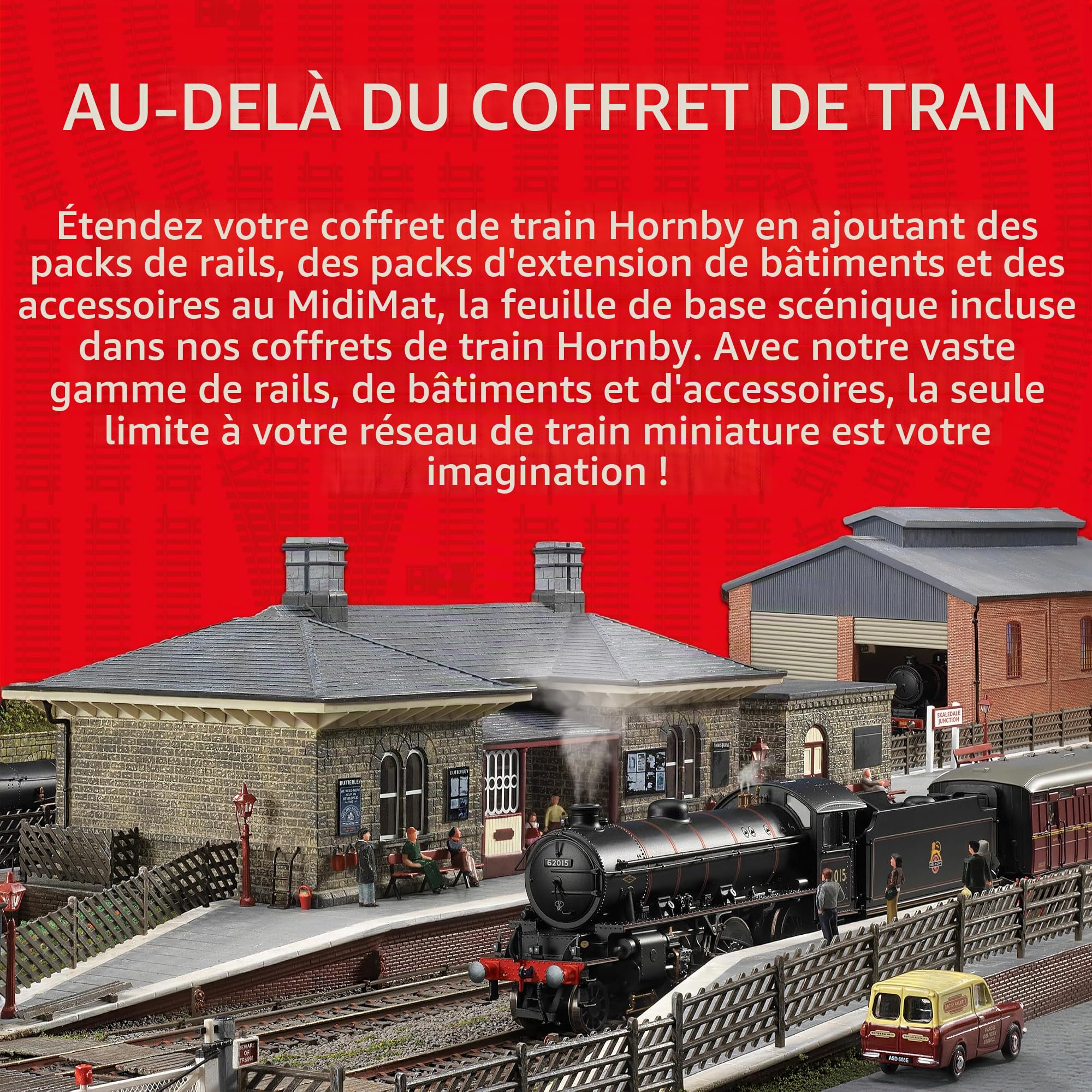 Hornby TT:120 Gauge TT1002M The Easterner Train Set Set Set - Analogique pour modélisme ferroviaire