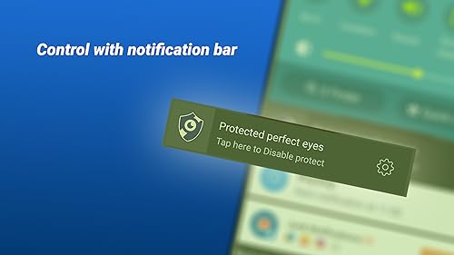 Blue light filter flux