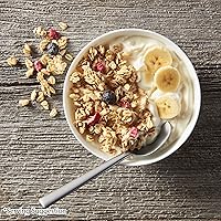 Vista 5 de Bear Naked - Cereal de granola, vegano, snacks de desayuno, triple baya (6 bolsas)