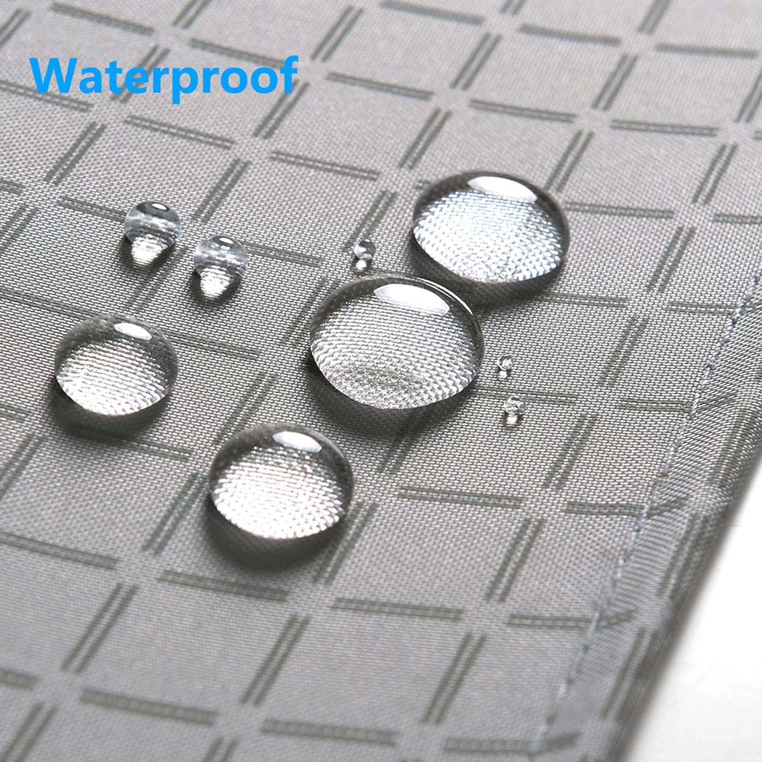 Brand Waterproof Bathroom Shower Curtains Old Wood Plank Wall Background (60" W x 72" H)