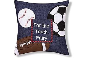 C&F Home Tooth Fairy Pillow for Boys