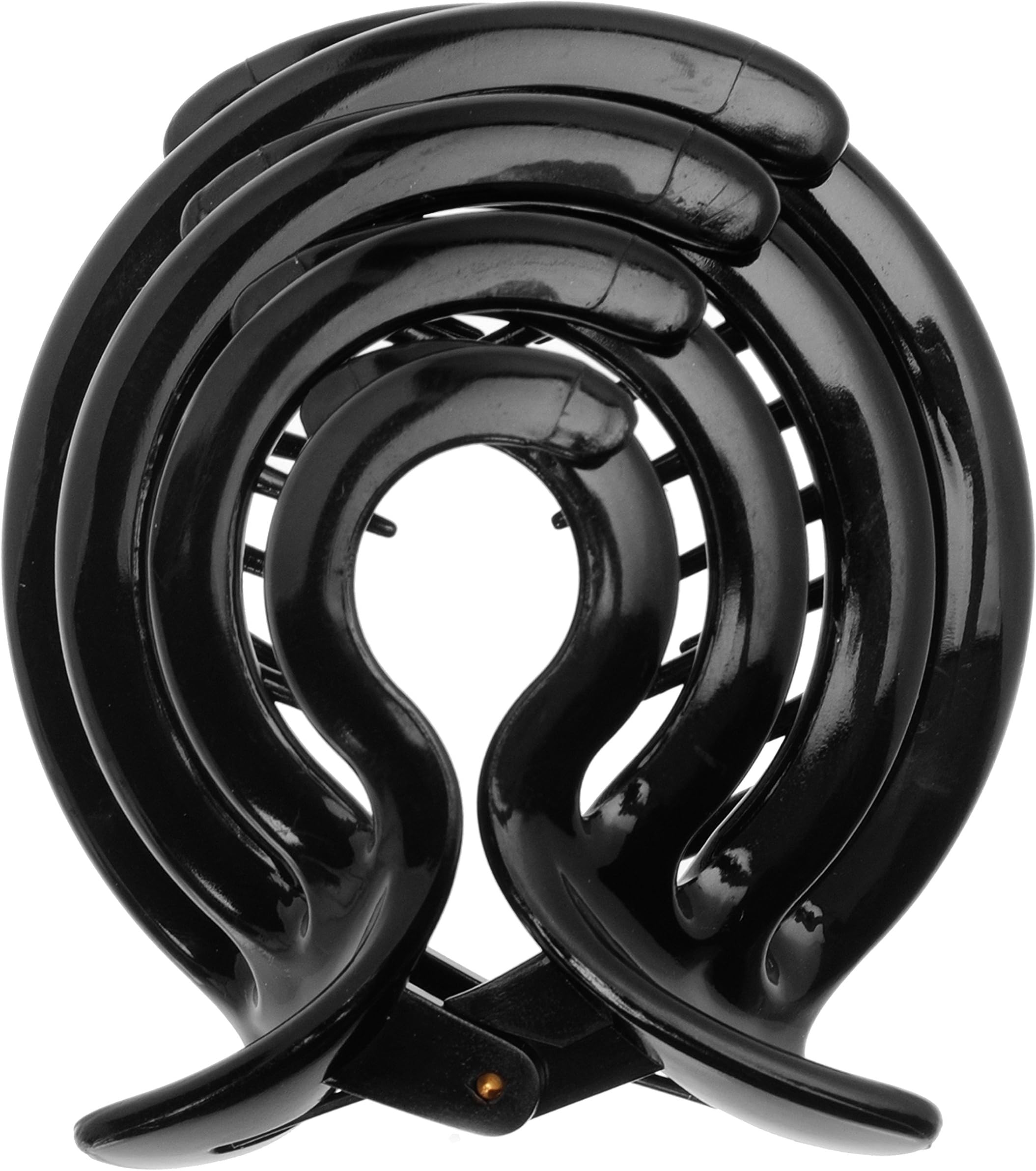 France Luxe Embrace Ponytail Clip - Black