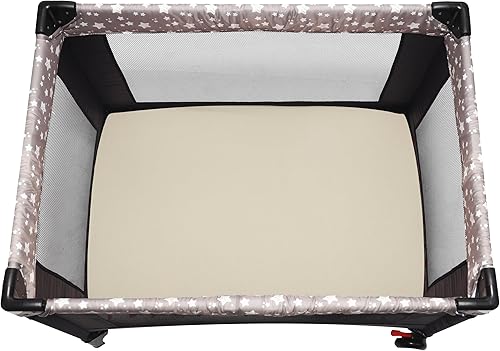 Miniatura 6 de Sábanas Ajustables para Pack and Play, Paquete de 2 Sábanas Pack n Play para Colchón Graco Pack n Play, Sábanas Unisex de Corralito para Niños y