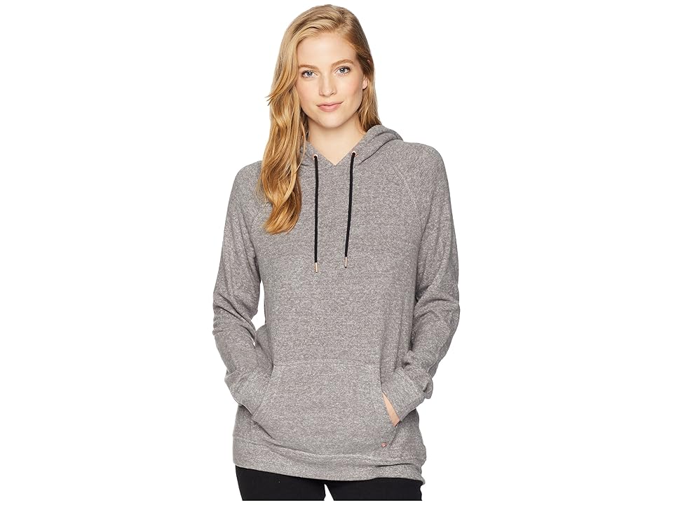 

Volcom Lil Hoodie (Charcoal Grey) Women's Sweatshirt, Gray