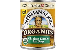 Newman's Own Organics Chicken Dinner For Dogs