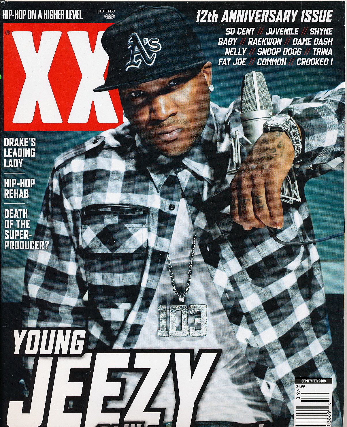 XXL MAGAZINE SEPTEMBER 2009 YOUNG JEEZY STILL TRAP OR DUE XXL MAGAZINE