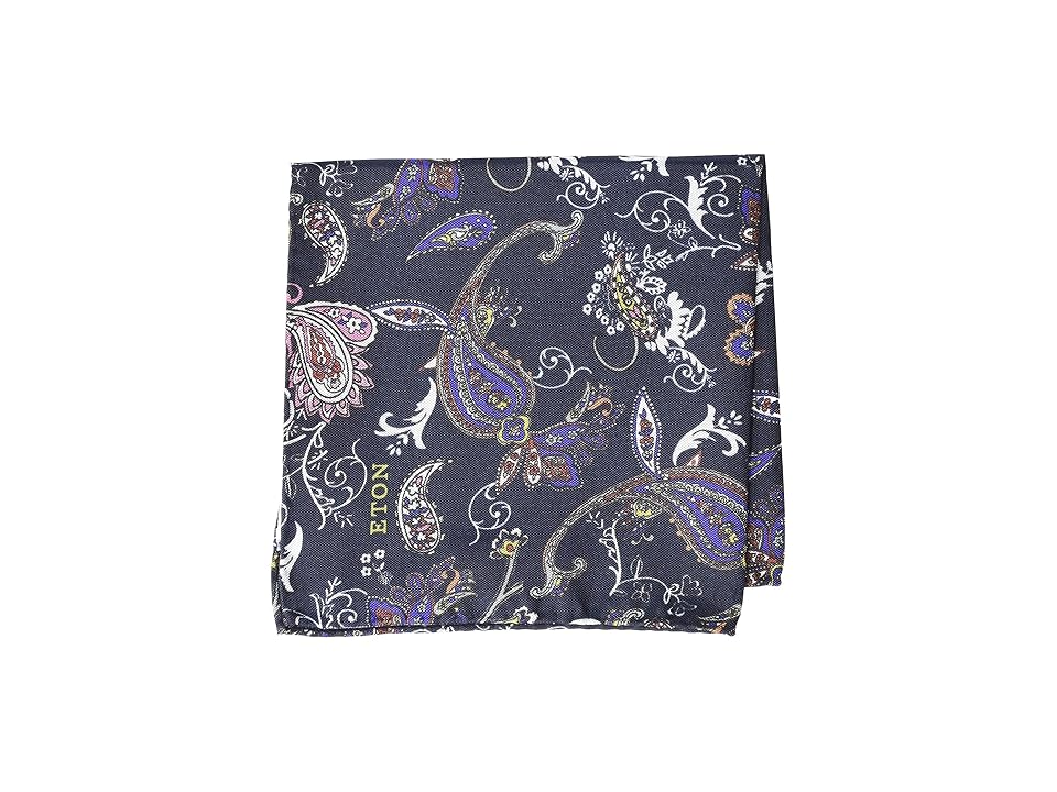 

Eton Paisley Pocket Square (Navy) Ties