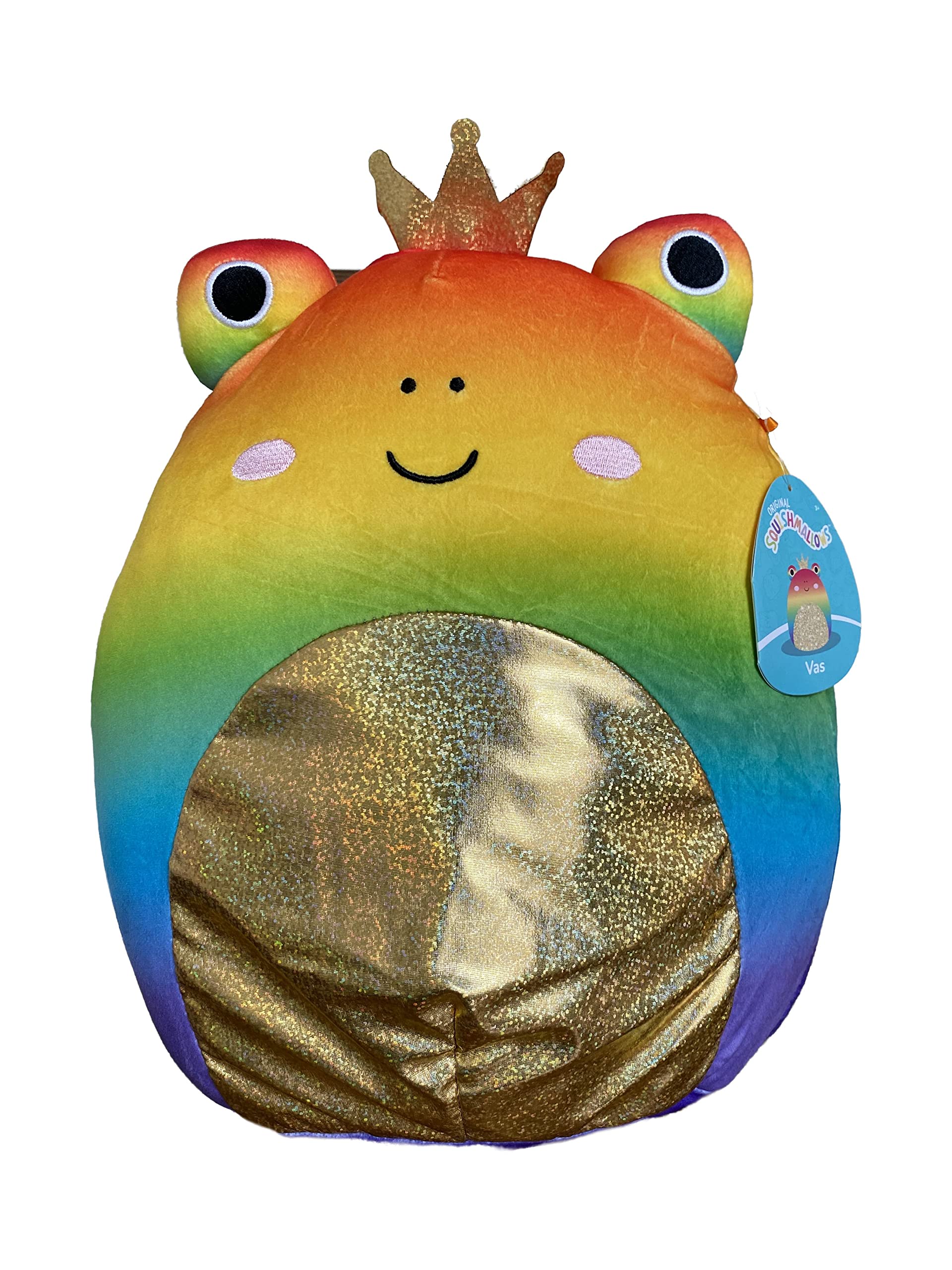 Squishmallows Official Kellytoy 12 Inch Soft Plush Squishy Toy Animals (Glena Eggplant) — view 15