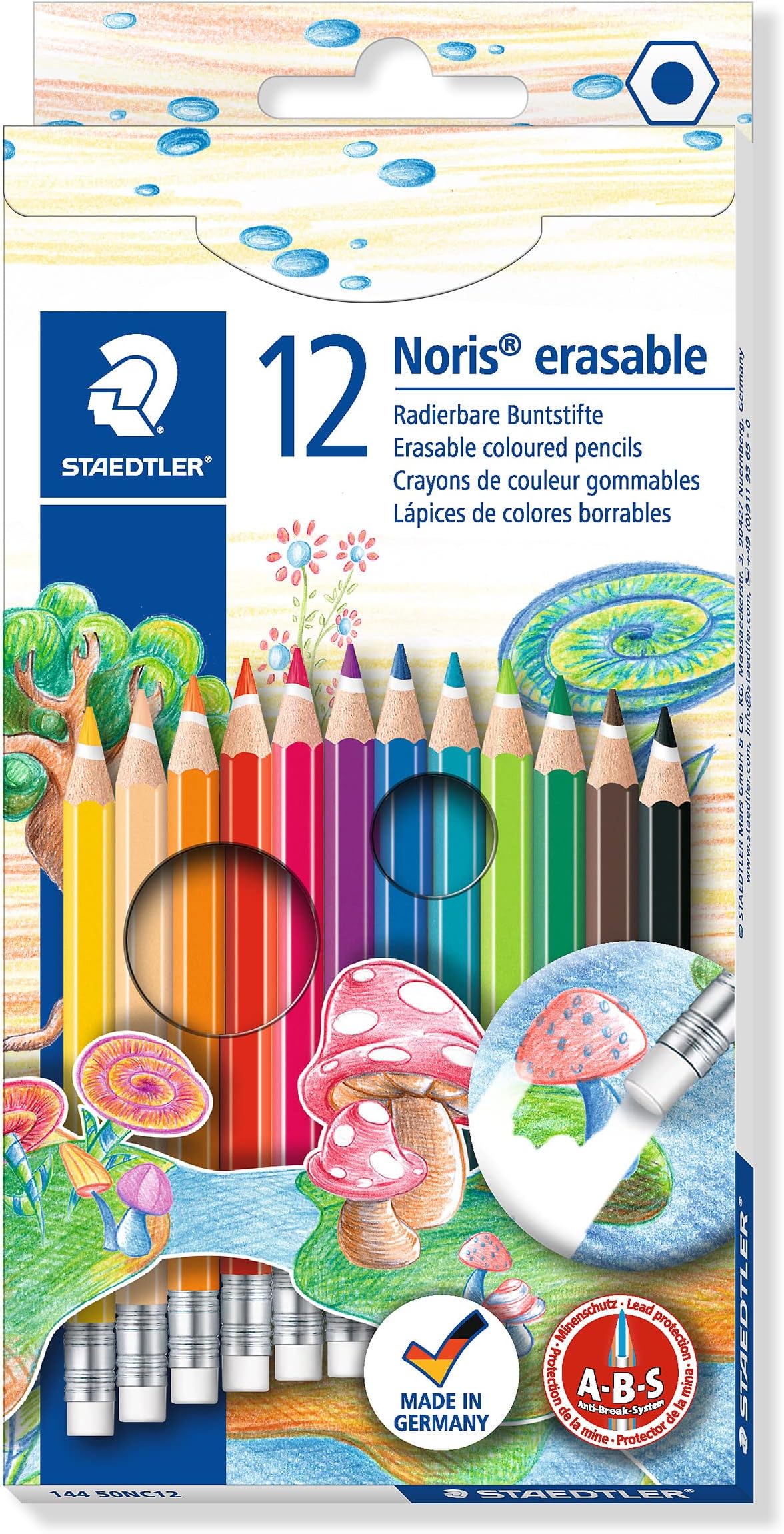 Rouleau Papier Dessin Autocollant 3 Thèmes (animaux, Espace, Océan) – 12 Crayons – 30x300 Cm – Découpage Facile