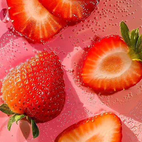 Miniatura 3 de eos Bálsamo labial 100% natural y orgánico, sorbete de fresa, humedad durante todo el día, recomendado por dermatólogos para pieles sensibles,