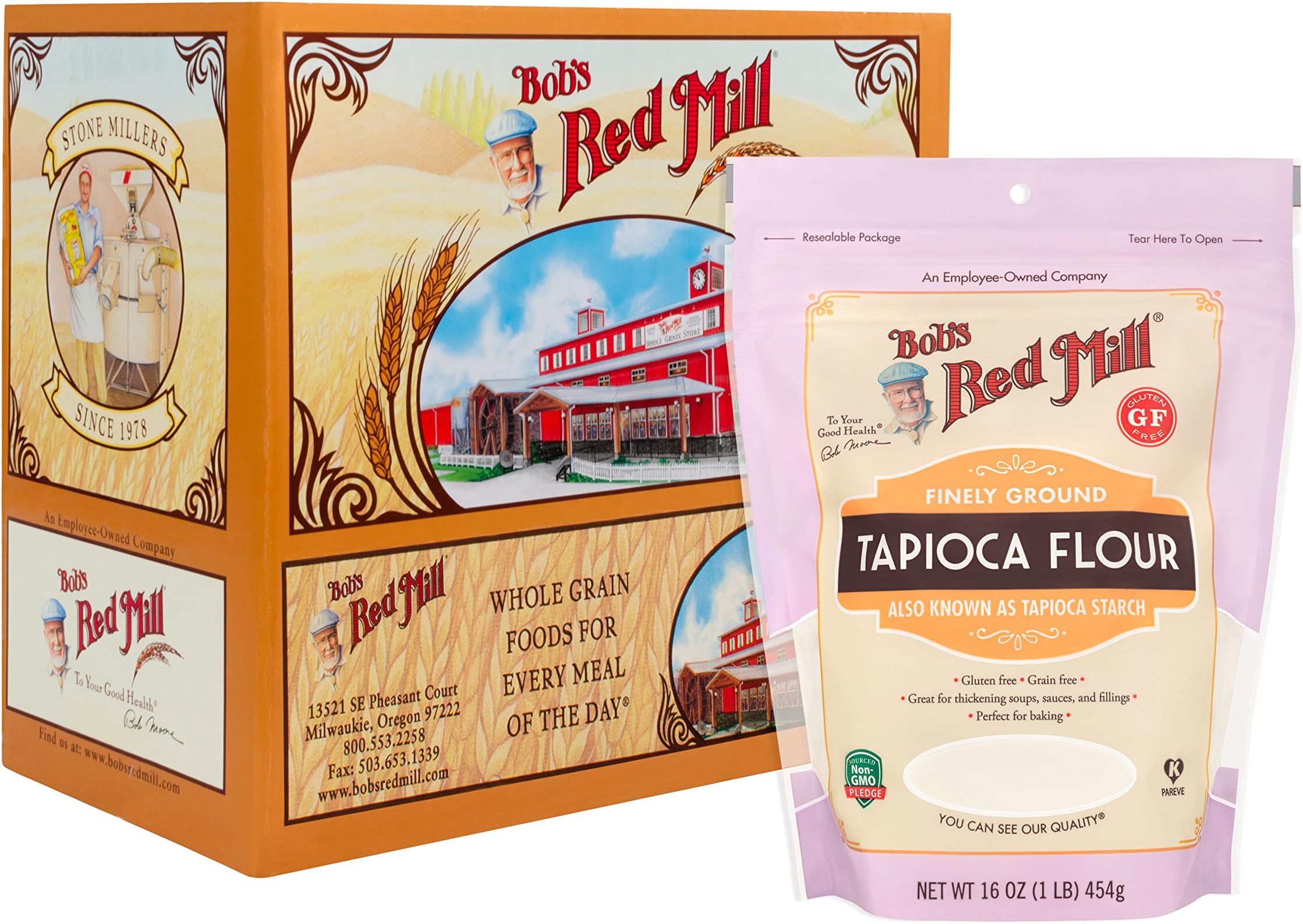 Bob's Red Mill Arrowroot Starch/Flour 2 Pack (16 oz each