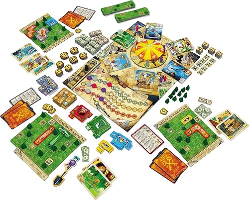 Miniatura 2 de Tenpenny Parks | Parque temático | Juego de mesa de estrategia | Azulejos de poliomino | Colocación de trabajadores competitivos | A partir de 14