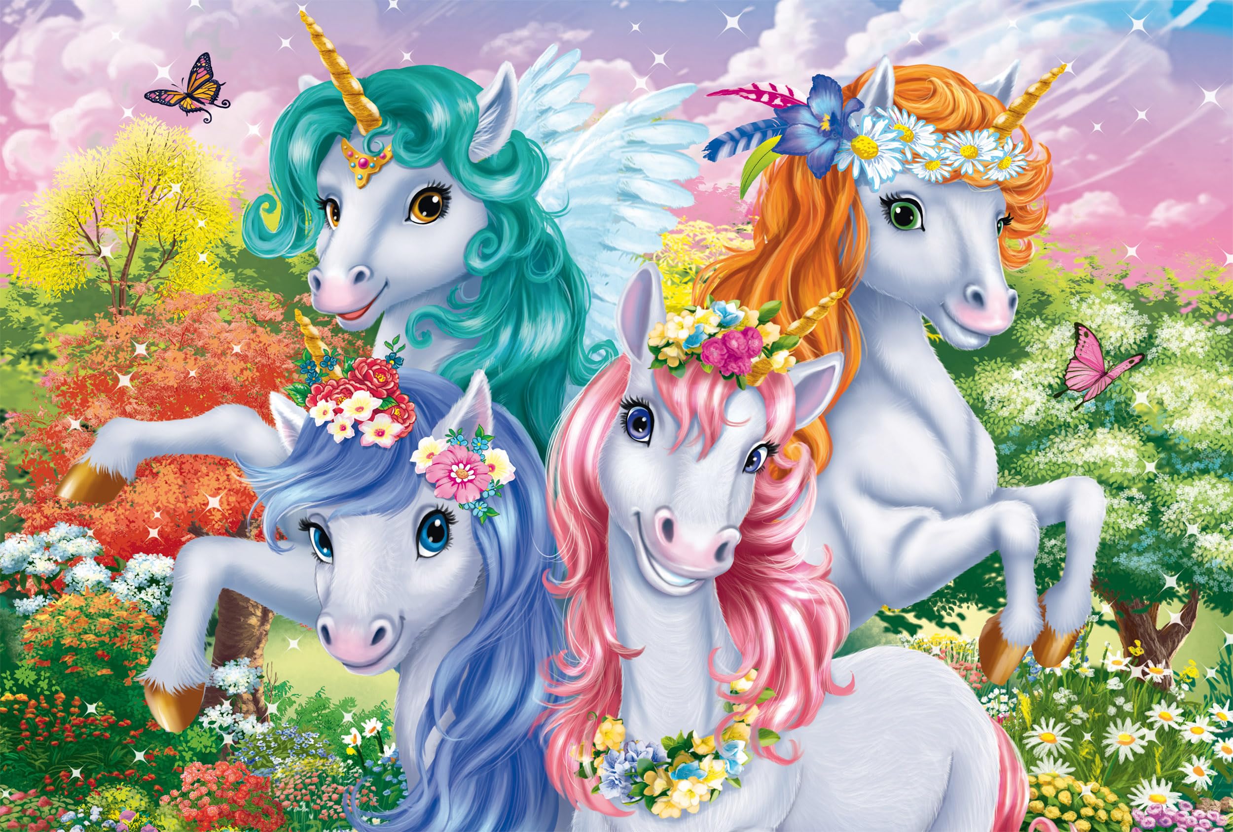 Schmidt Spiele 56583 Unicorn, 100 Pieces Children's Puzzle