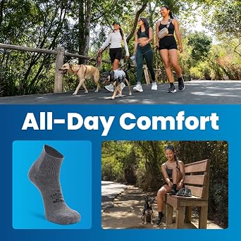 Balega Hidden Comfort Quarter Performance Athletic Running Socks for Men and Women