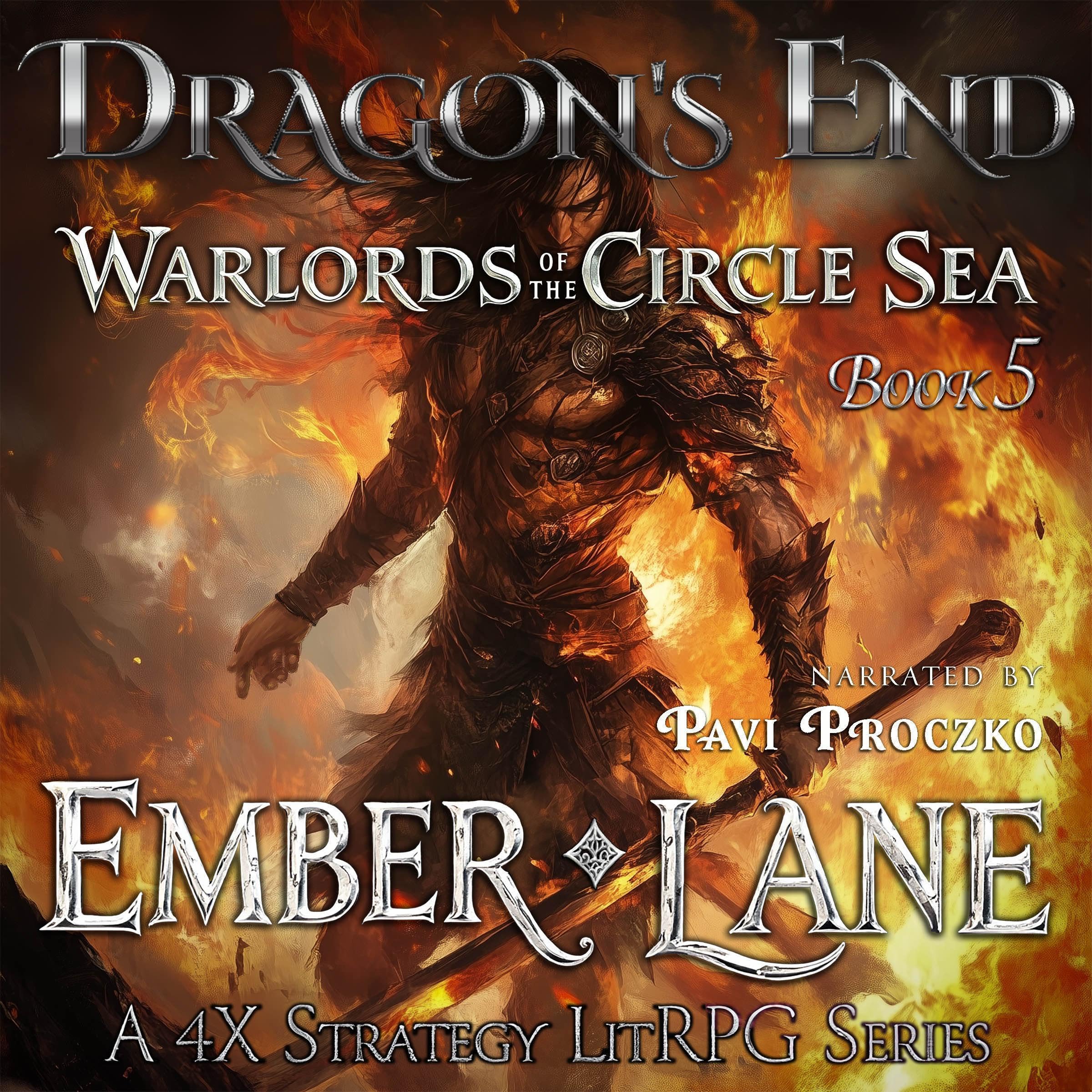 Cover art for Dragon's End: A 4X Strategy LitRPG Series